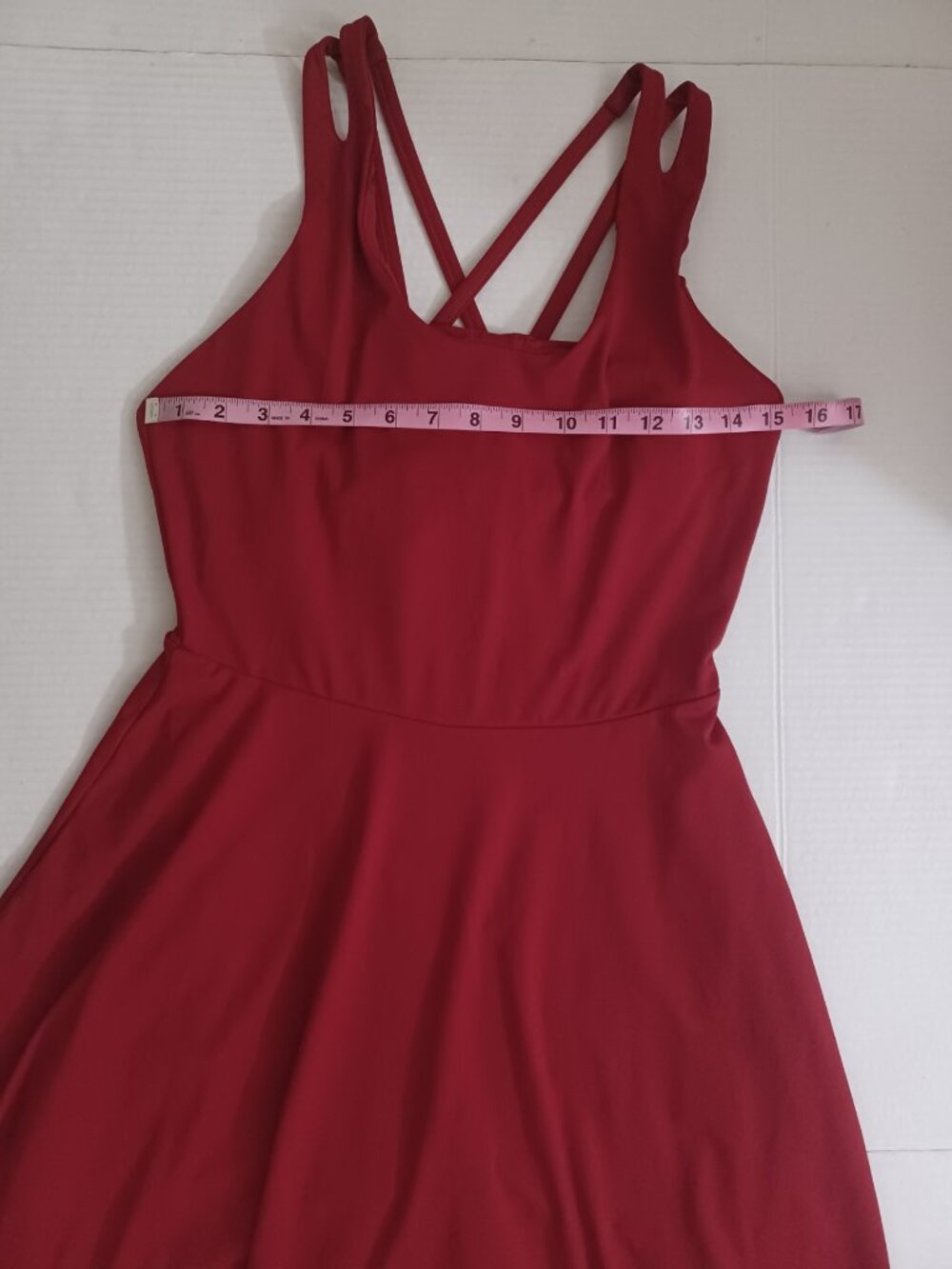 Fabletics Red Mini Dress - Picture 6 of 13